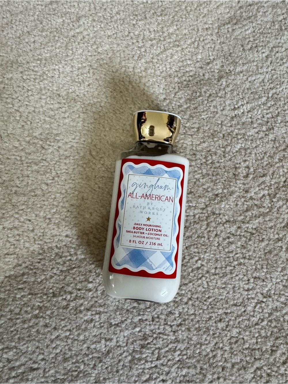 Bath & Body Works Gingham All-American Body Lotion NWOT